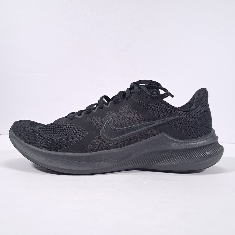 Nike Downshifter 11 Athletic Shoes Women 8.5 Black Running Sneakers CW3413-003